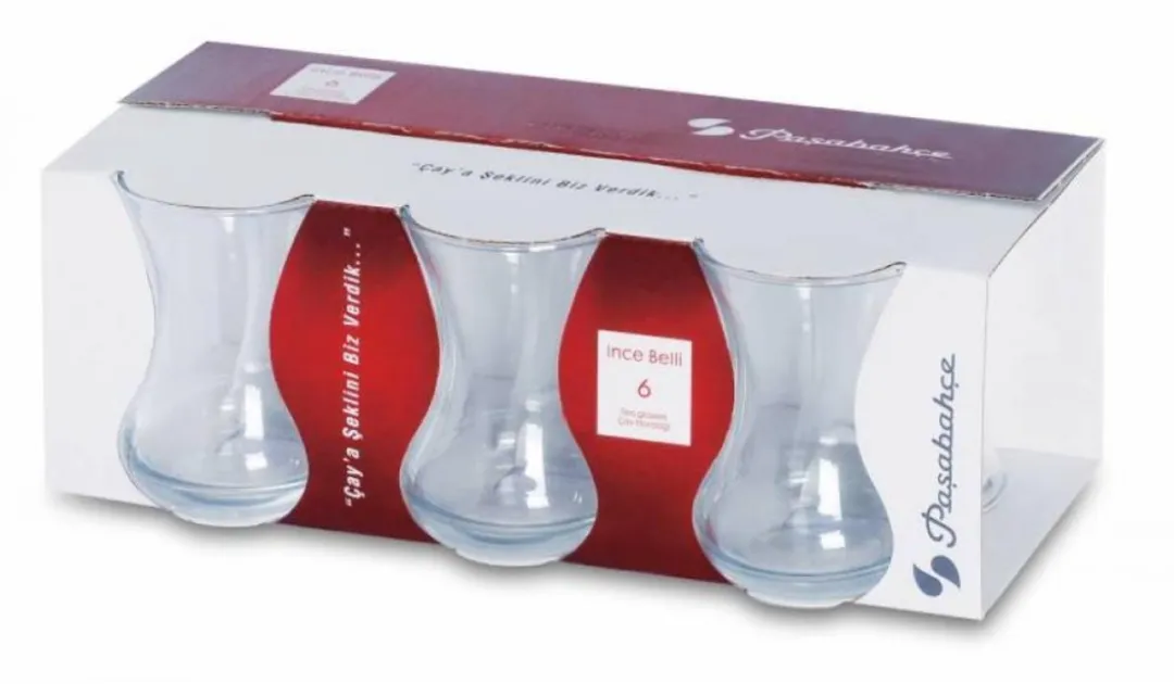 Pasabahce Ince Belli Glazen - 6 Stuks - 0.13L - Irish Coffee