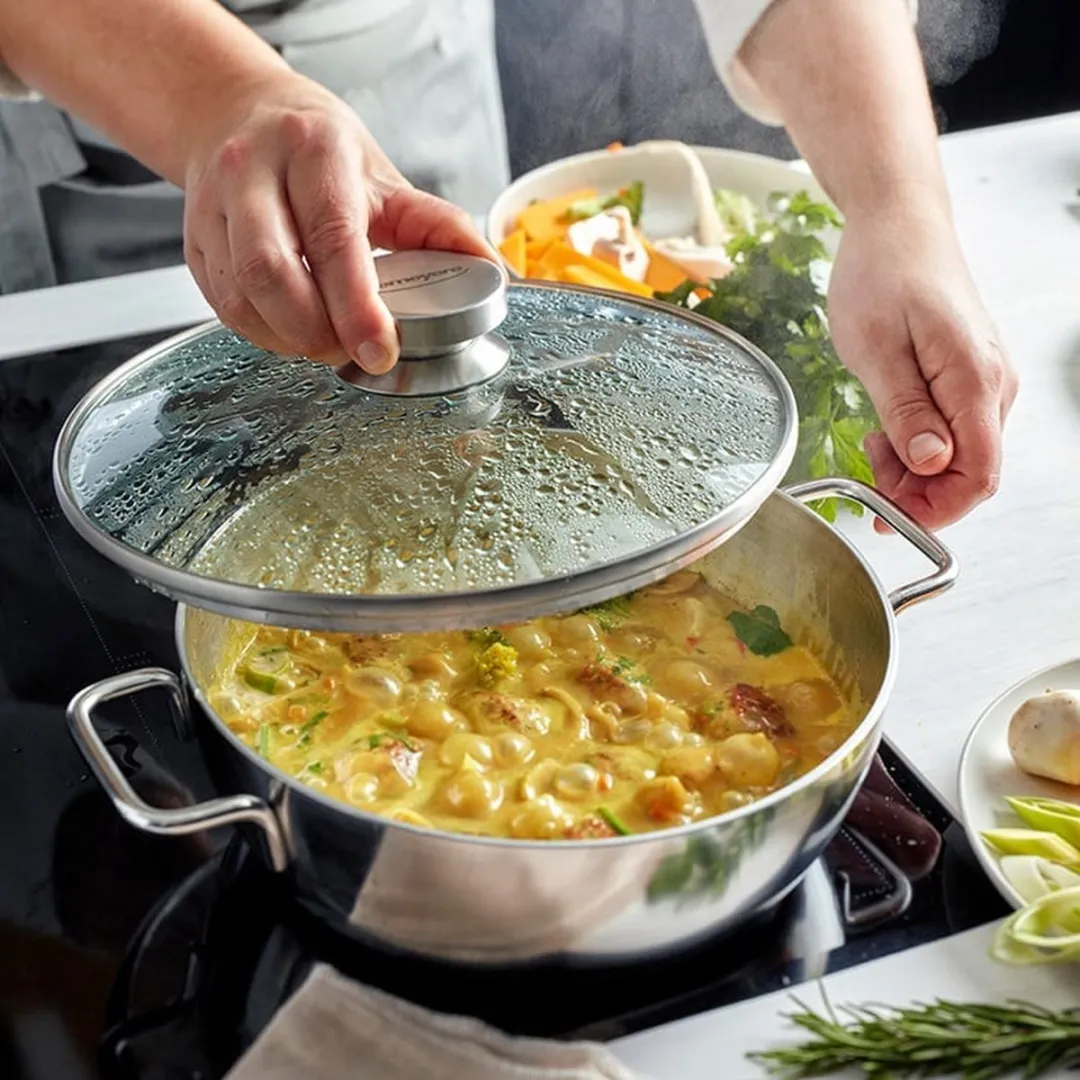 Demeyere Apollo 7 Braadpan 24cm - 3.25L - Zilver