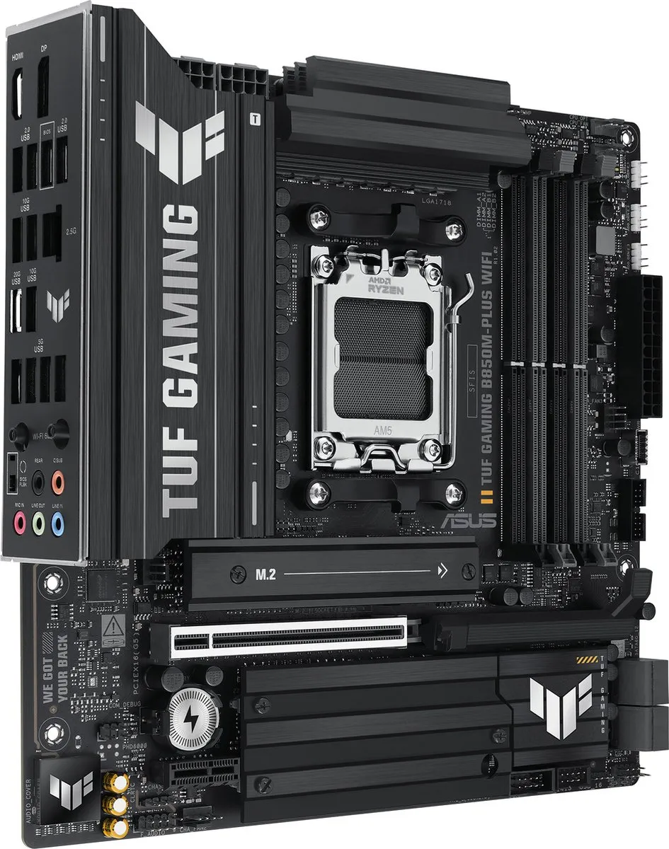 ASUS TUF GAMING B850M-PLUS WIFI AM5 B850 Micro-ATX - 90MB1IY0-M0EAY0