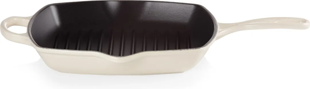 Le Creuset Grillpan Signature Meringue 26x26cm