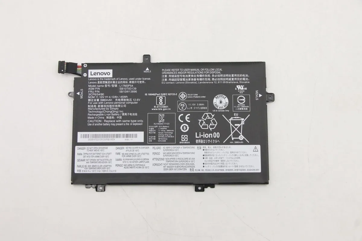 Lenovo Accu 3980mAh 5B10W13896