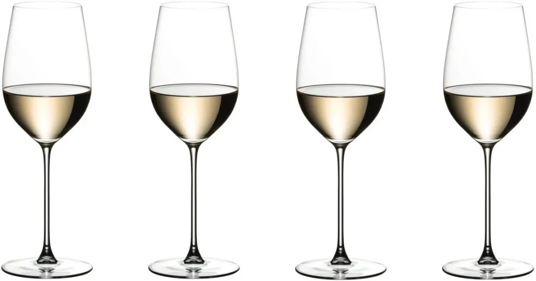 Riedel Wijnglazenset - Witte Wijnglazen - Veritas - Riesling - 400 ml - 4 Stuks