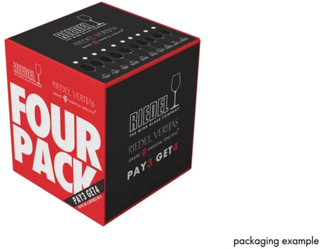 Riedel Wijnglazenset - Witte Wijnglazen - Veritas - Riesling - 400 ml - 4 Stuks