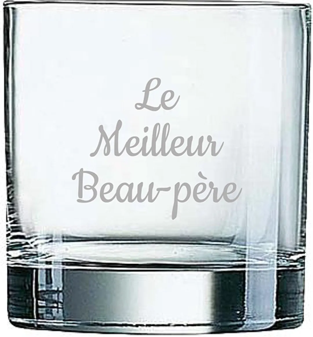 Arcoroc Whiskeyglas Le Meilleur Beau-père 38cl