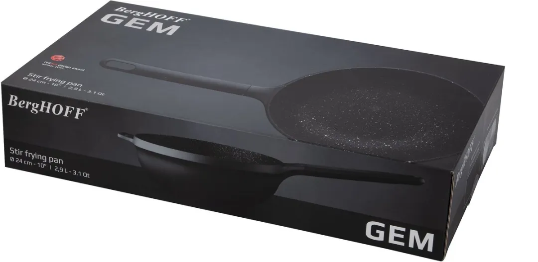 Wokpan 24cm - Zwart - PFAS-vrij