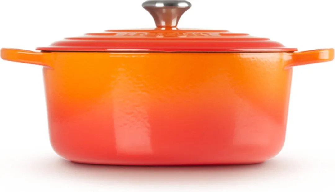 Le Creuset Signature Braad-/Stoofpan 28cm - Oranje Rood