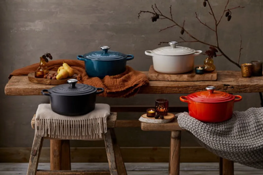 Le Creuset Signature Braad-/Stoofpan 28cm - Oranje Rood - afbeelding 6 van 6