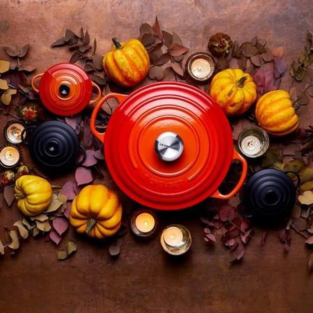 Le Creuset Signature Braad-/Stoofpan 28cm - Oranje Rood