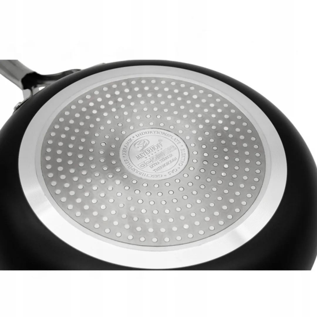 Meyerhoff Premium Pannenset 12-delig - Aluminium - Zwart