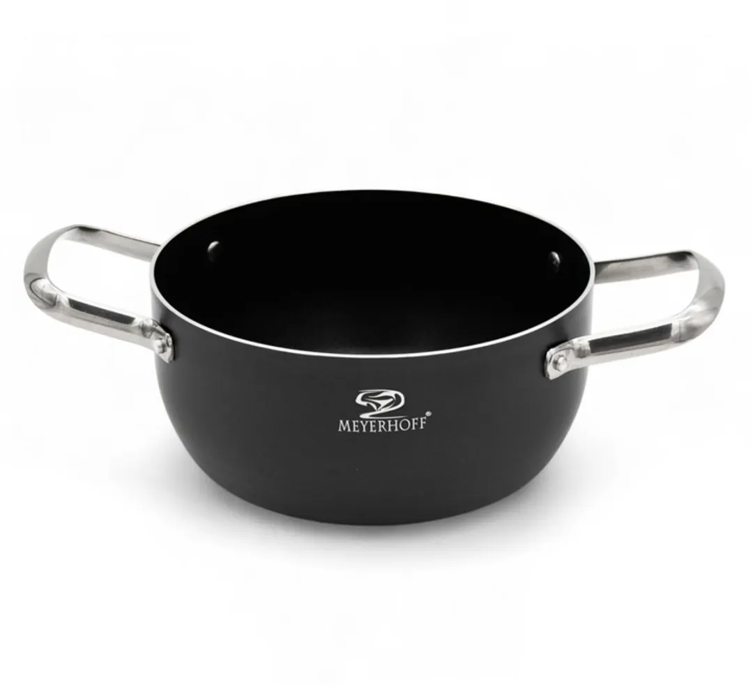 Meyerhoff Premium Pannenset 12-delig - Aluminium - Zwart
