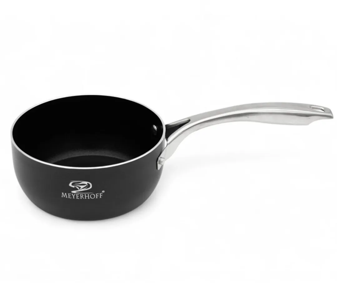 Meyerhoff Premium Pannenset 12-delig - Aluminium - Zwart