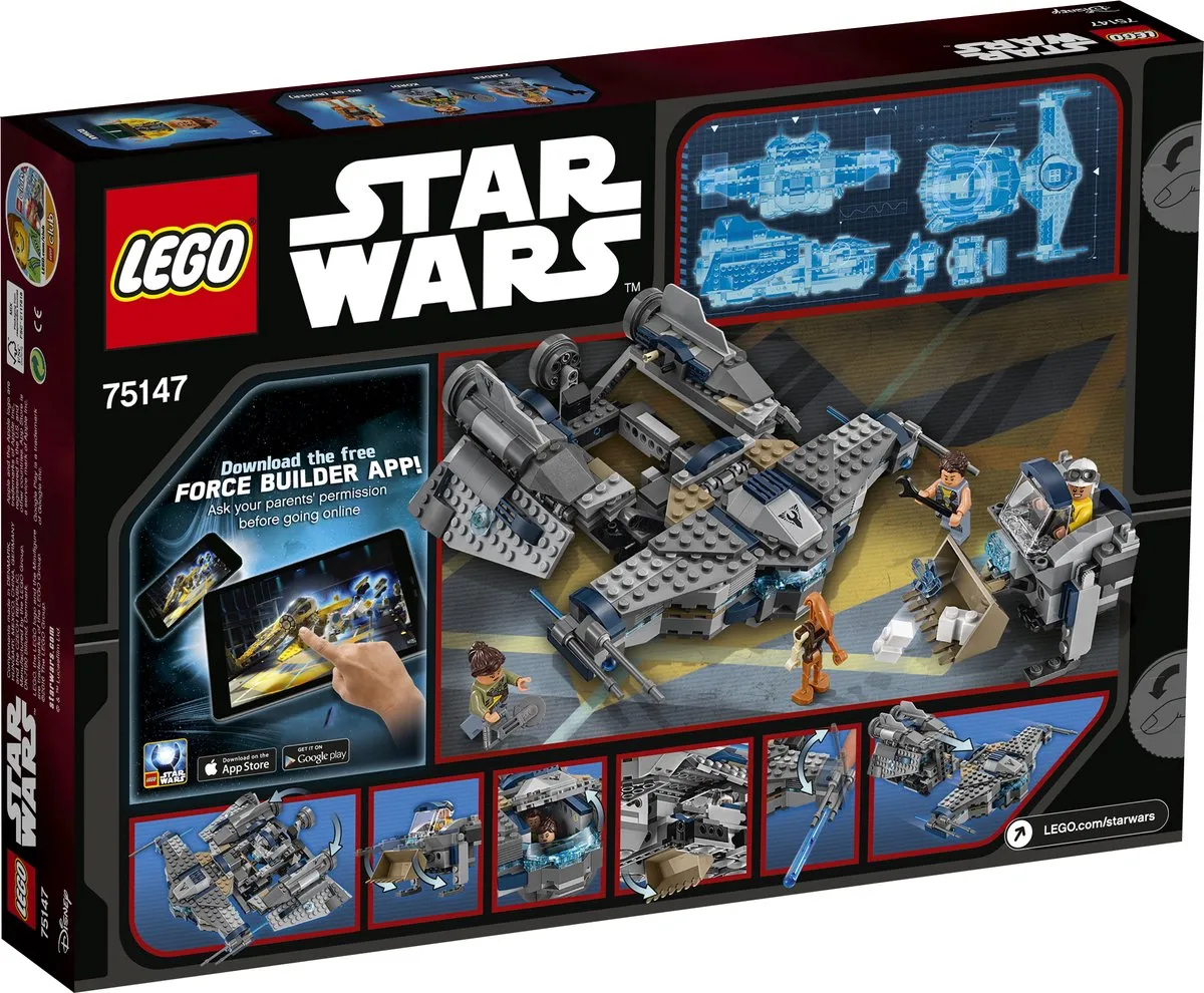 LEGO Star Wars StarCavenger 75147 - 558 Stukken - 3 Minifiguren