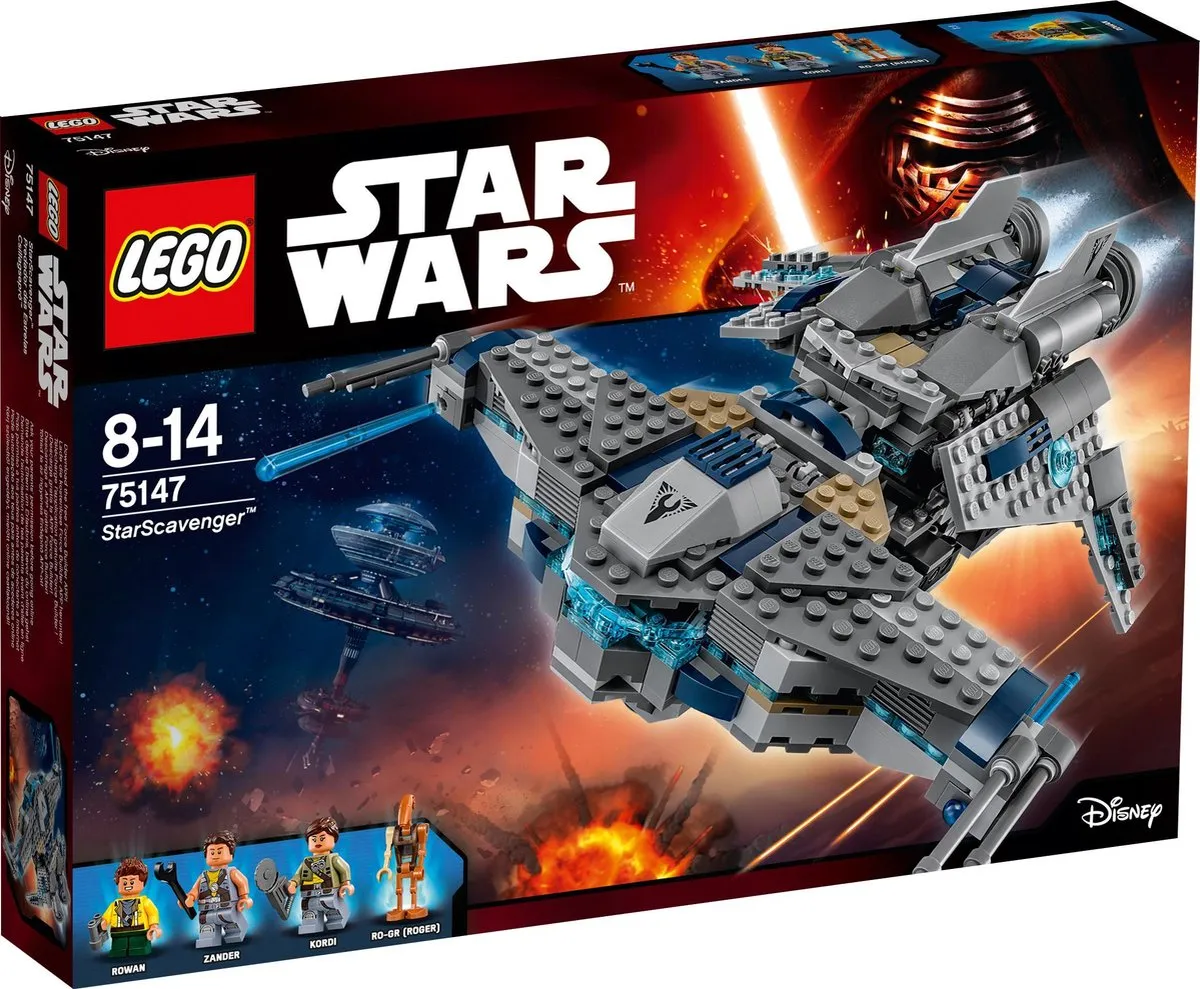 LEGO Star Wars StarCavenger 75147 - 558 Stukken - 3 Minifiguren