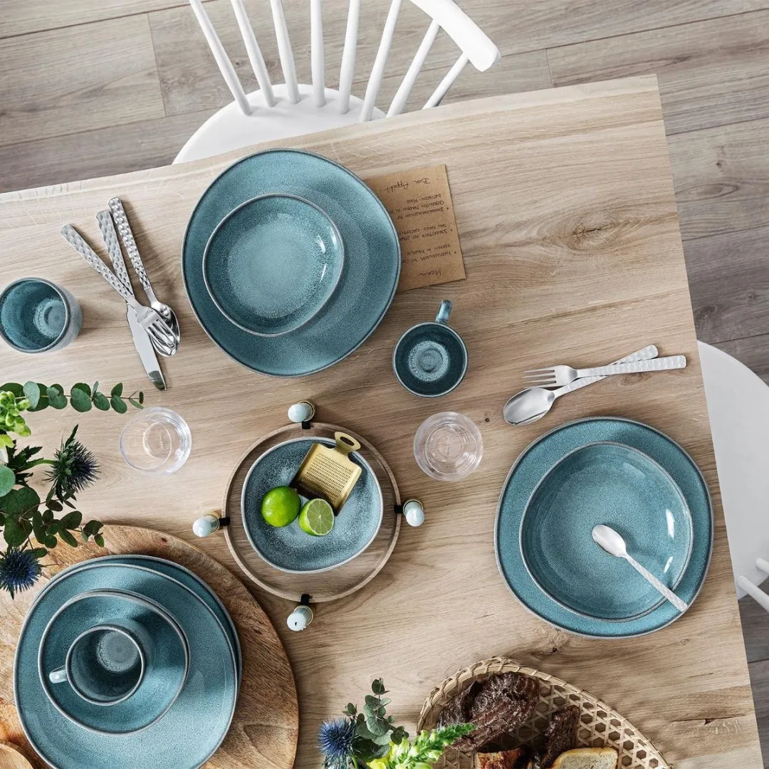Villeroy & Boch Lave Ontbijtbord/Dessertbord - Ø23cm - Groen Glace