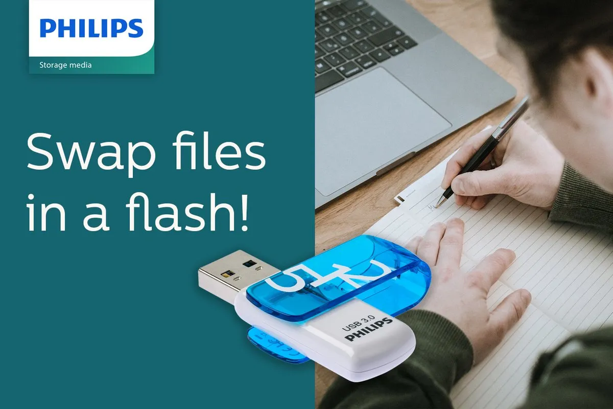 Philips Vivid Edition FM51FD001B/00 USB Stick 512GB - Wit