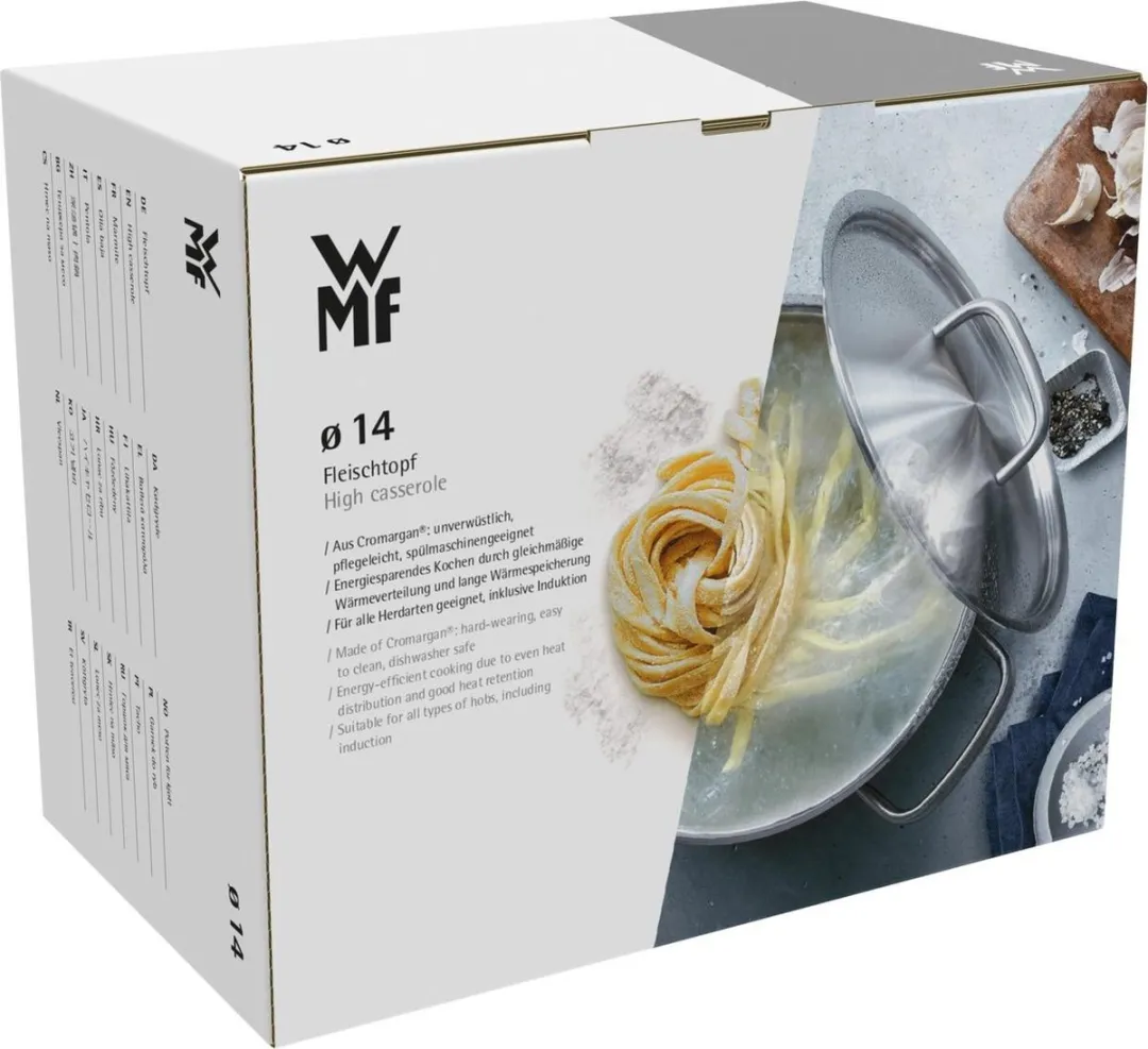 WMF Mini Kookpan Hoog Ø14cm - 1.3L - RVS