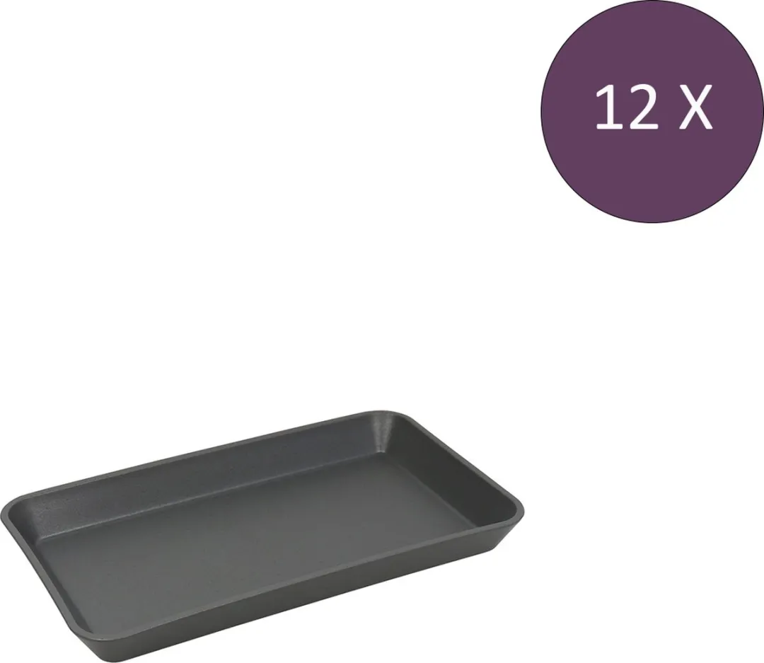 Serveerbord, Serveerschaal - Set van 12, Herbruikbaar - Tray 145M - Koziol Move | Bio-Circulair