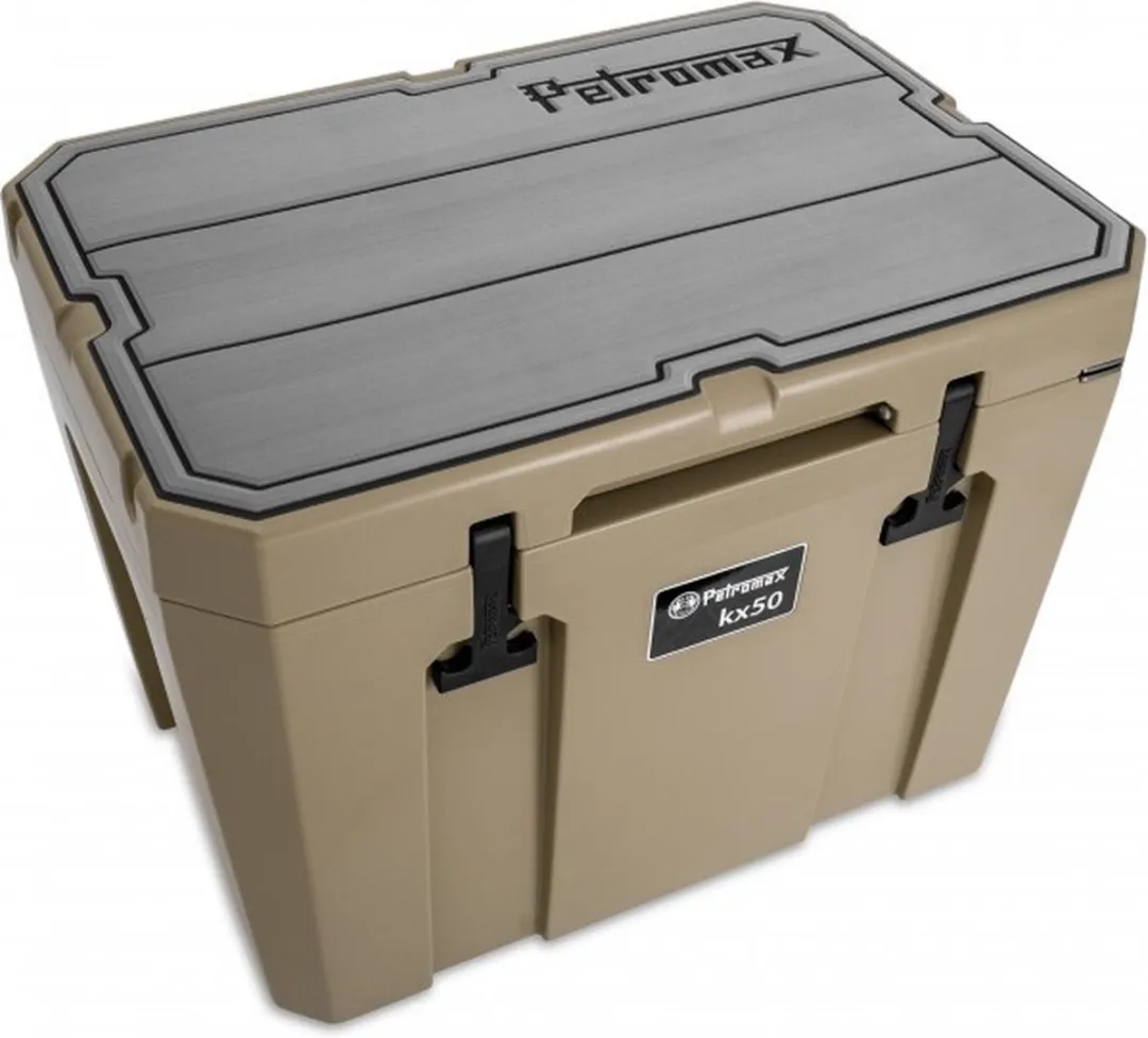 Petromax KX50 Beschermplaat - Grijs met lijnen