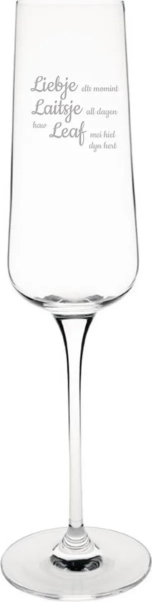 Olympia Champagneglas Liebje Laitsje Leaf