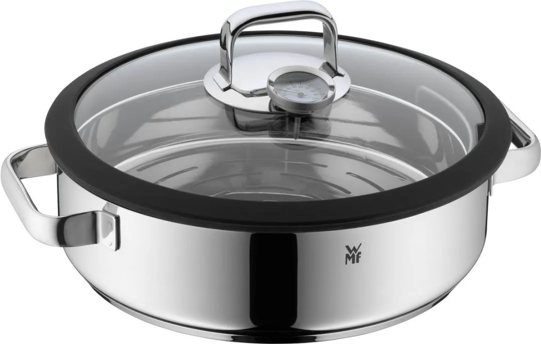 WMF Vitalis Stoom- en Braadpan 5L Ø28cm - RVS