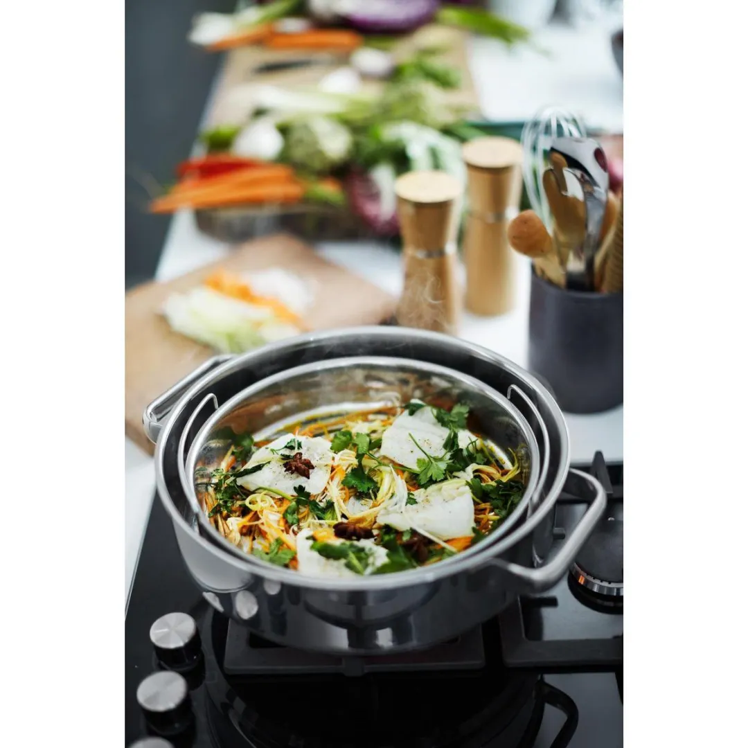 WMF Vitalis Stoom- en Braadpan 5L Ø28cm - RVS - afbeelding 6 van 6