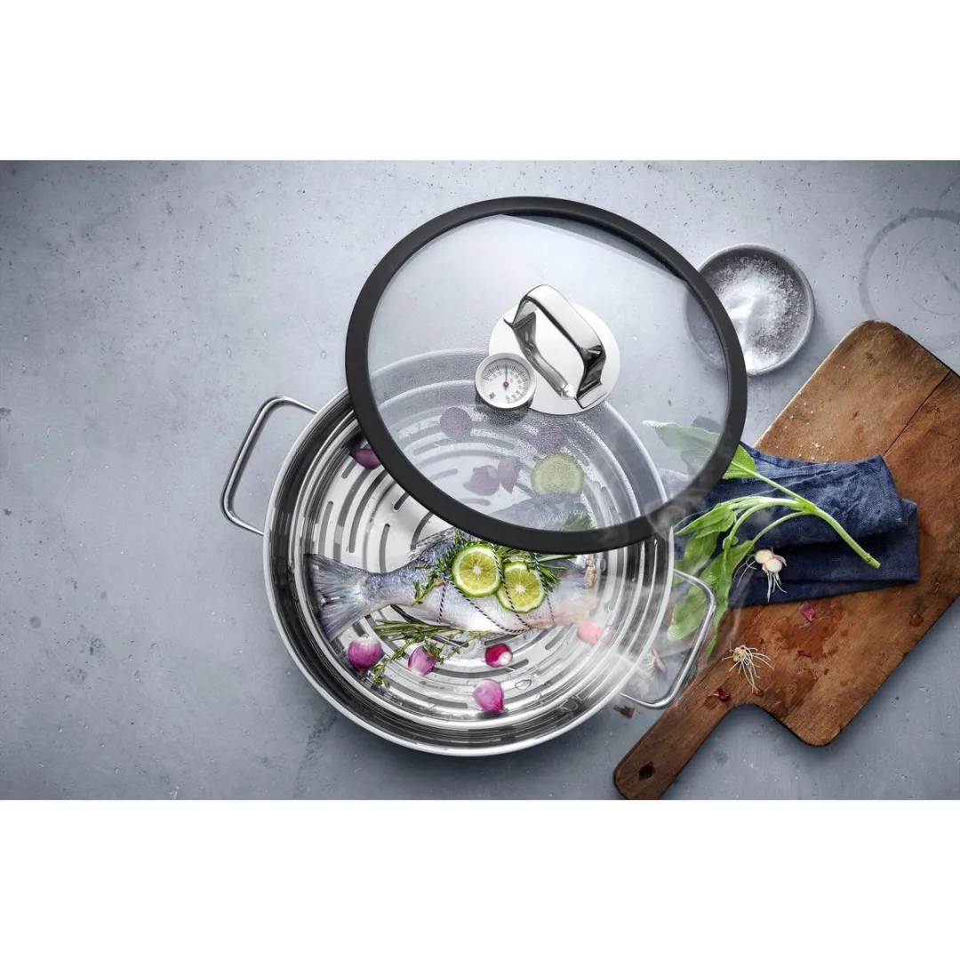 WMF Vitalis Stoom- en Braadpan 5L Ø28cm - RVS