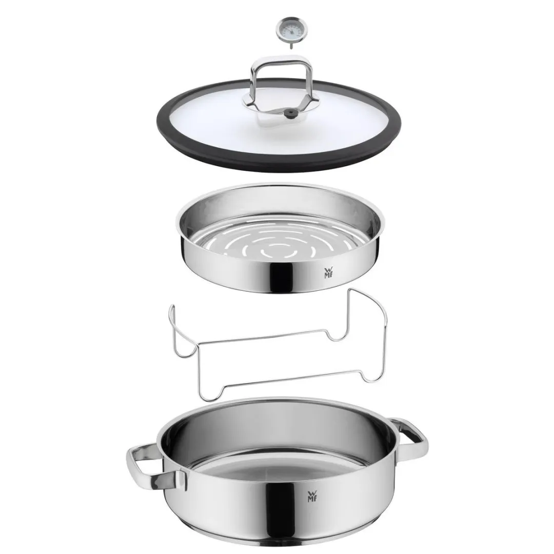 WMF Vitalis Stoom- en Braadpan 5L Ø28cm - RVS