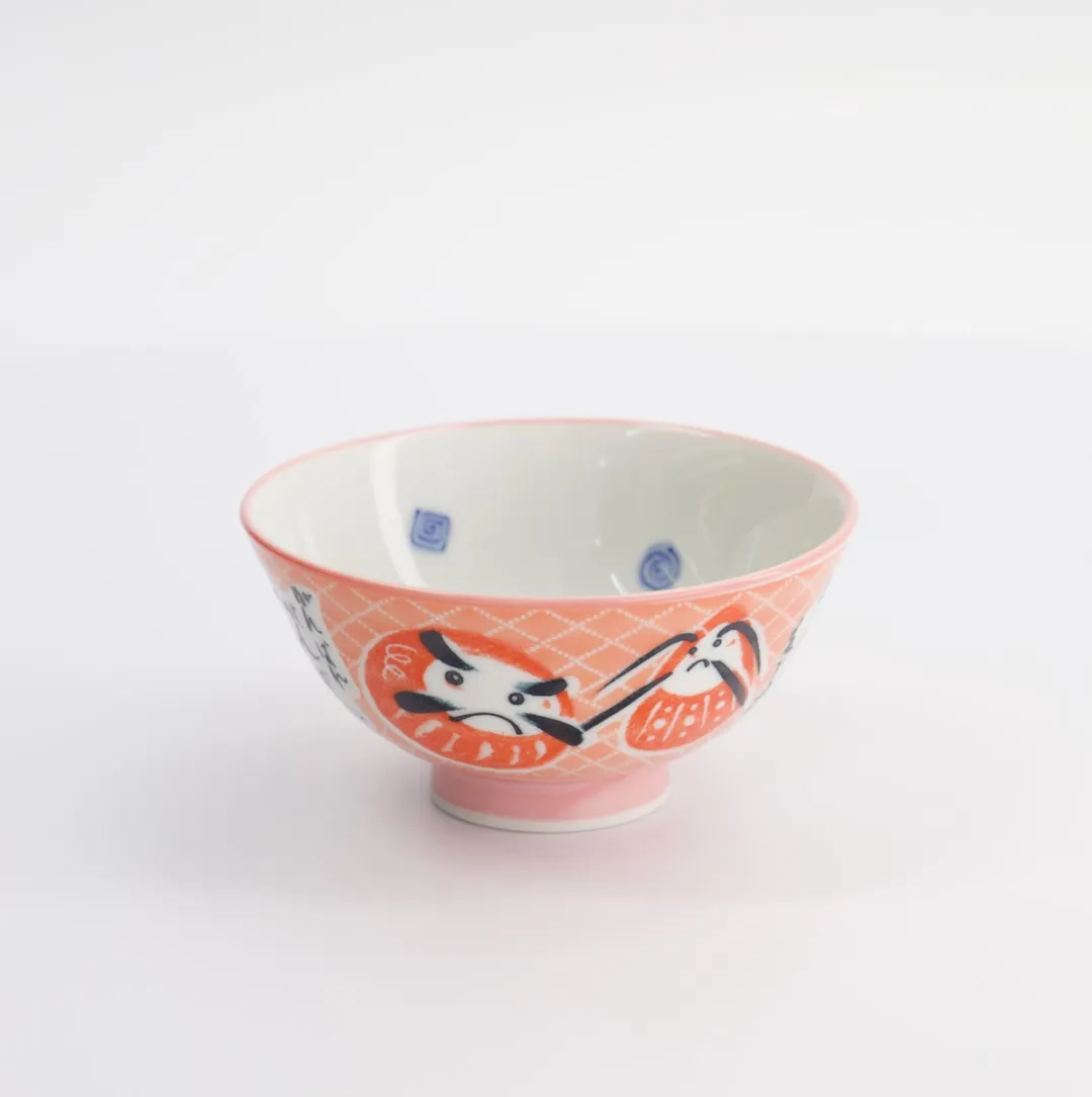 Tokyo Design Studio Kawaii Rijstkom Daruma Roze