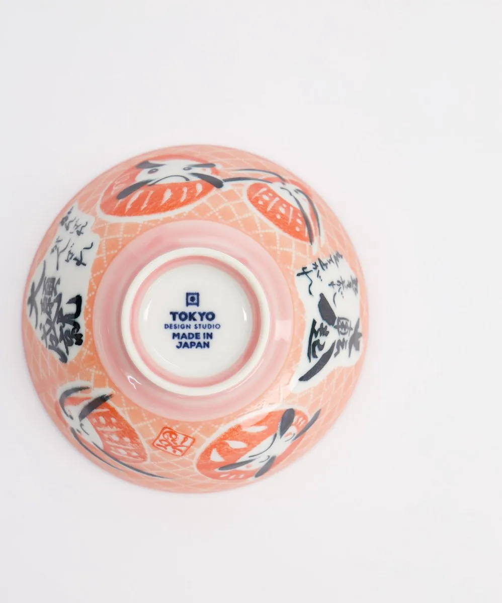 Tokyo Design Studio Kawaii Rijstkom Daruma Roze - 300ml
