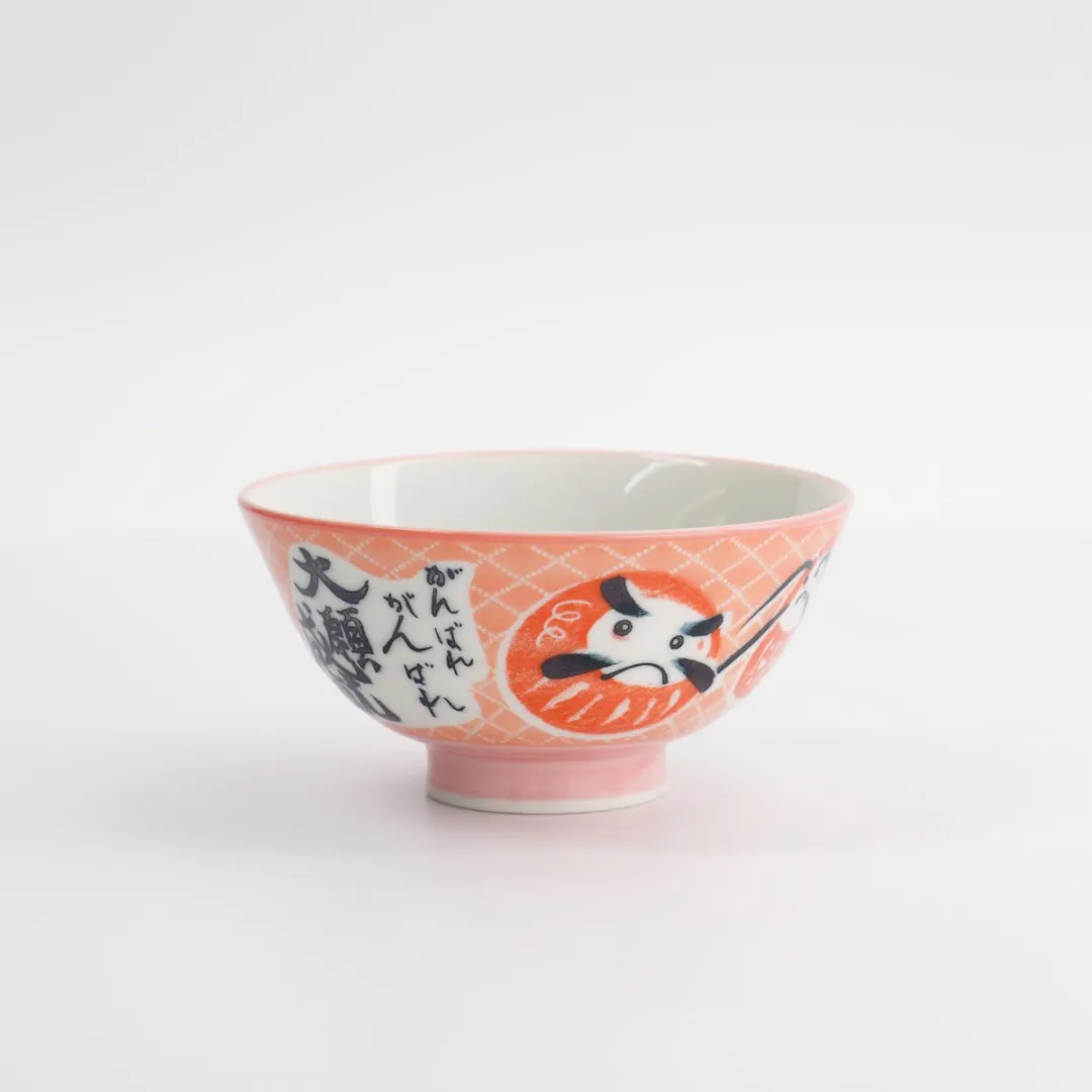 Tokyo Design Studio Kawaii Rijstkom Daruma Roze - 300ml