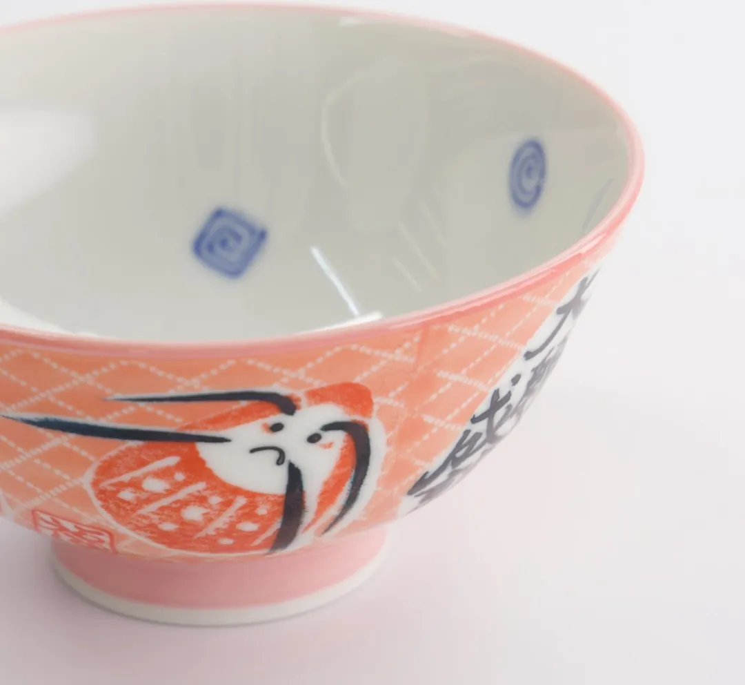 Tokyo Design Studio Kawaii Rijstkom Daruma Roze - 300ml