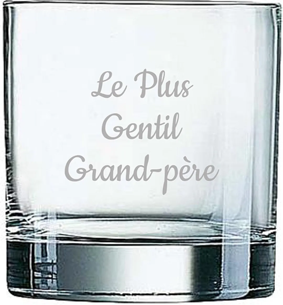 Arcoroc Whiskeyglas Le Plus Gentil Grand-père 38cl