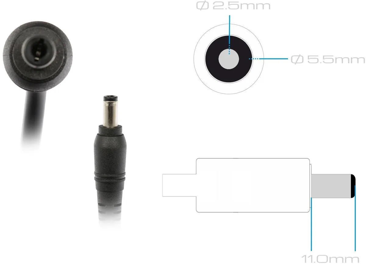 ASUS 0A001-00067300 Oplader 120W - Zwart