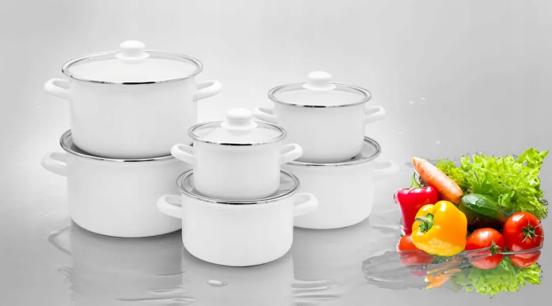 Meyerhoff Emalieren Pan 4L 20cm - Wit