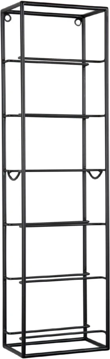 Present Time Wijnrek PT4089BK - 6 Flessen - Zwart