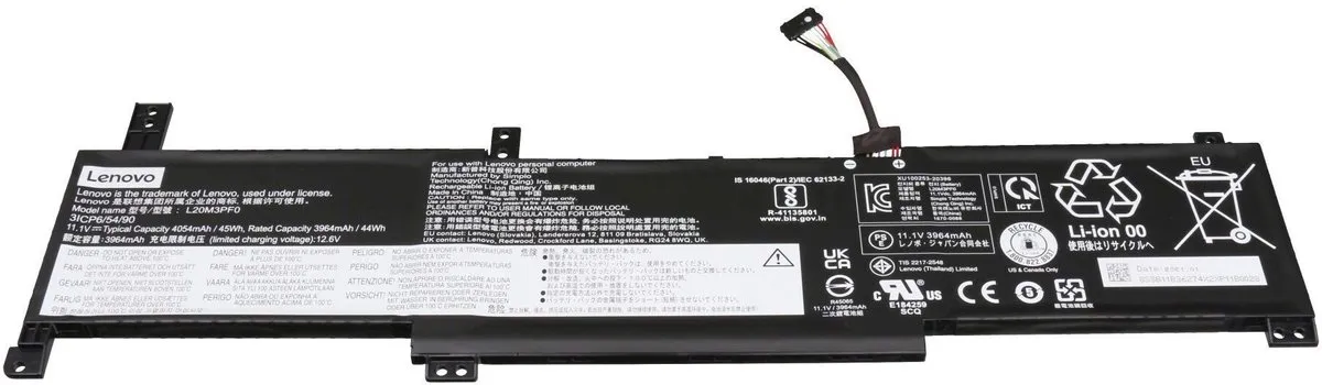 Lenovo SB11B36274 Laptopbatterij 45Wh