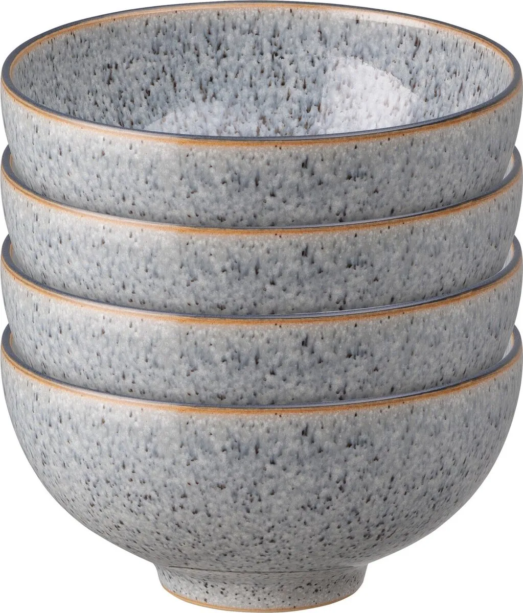 Denby | Studio Grey Rijstkom Set van 4 480 ml
