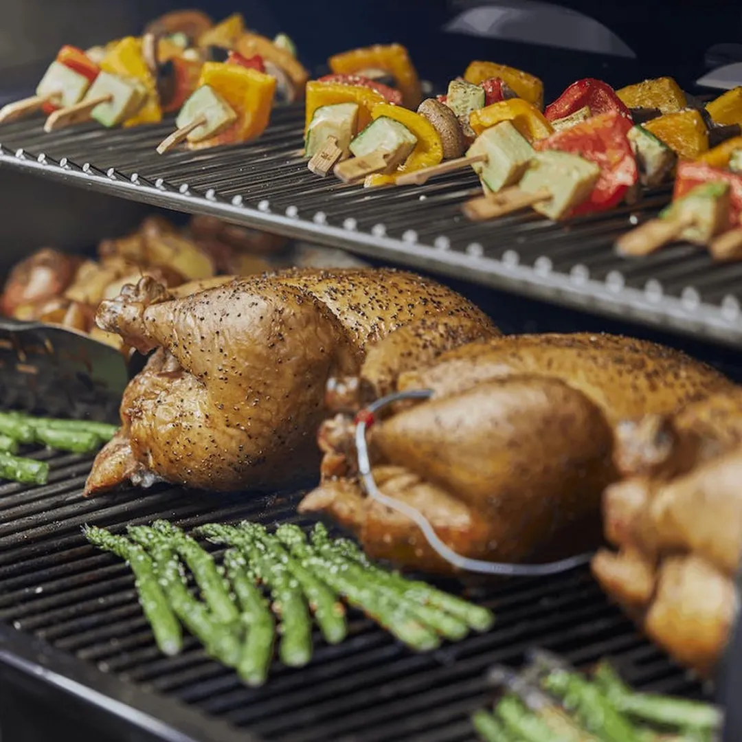 Weber SmokeFire EX6 GBS Barbecue - Zwart - afbeelding 5 van 6