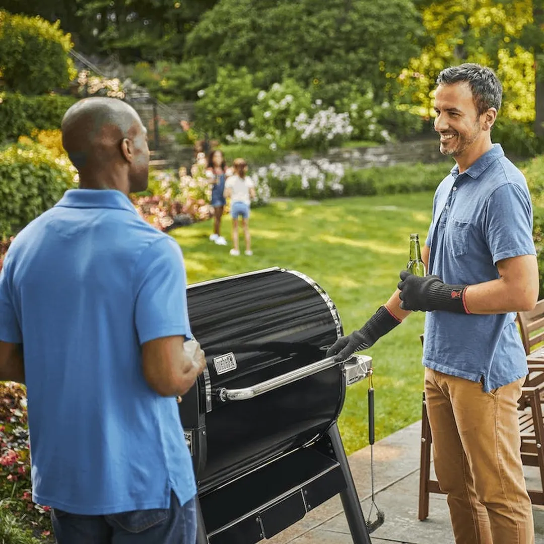 Weber SmokeFire EX6 GBS Barbecue - Zwart - afbeelding 6 van 6