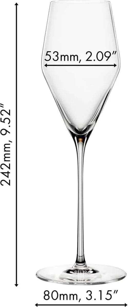Spiegelau Definition Champagneglas 25cl - 6 Stuks