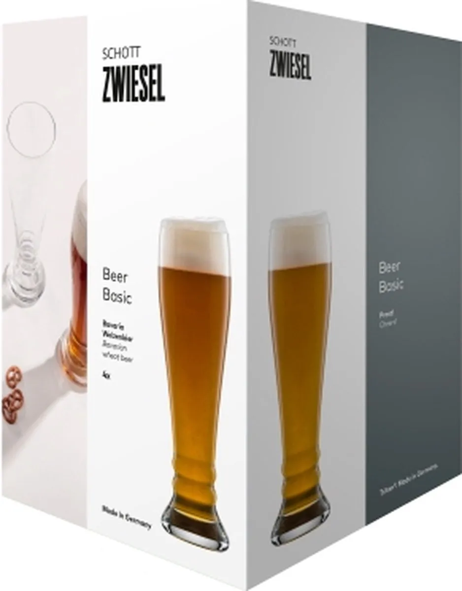 Schott Zwiesel Bavaria Witbierglas 500ml - 4 Stuks