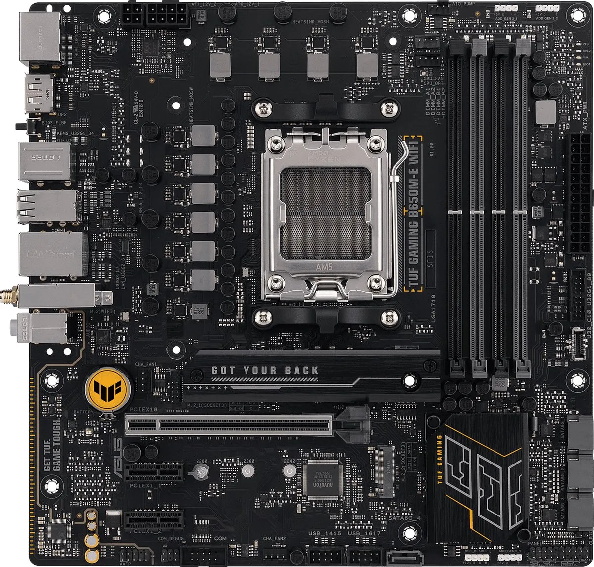 ASUS TUF Gaming B650M-E WIFI AM5 Moederbord - Micro-ATX