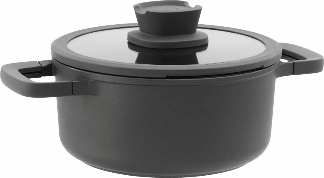 BergHOFF Leo Stone Kookpan 20cm - 2.7L - Zwart