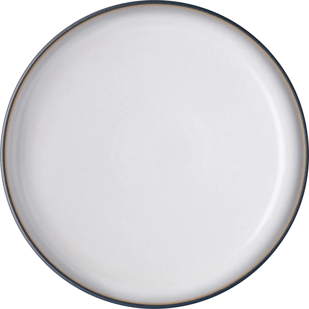 Denby | Studio Grey White Coupe Bord Medium ø 21 cm - Bord