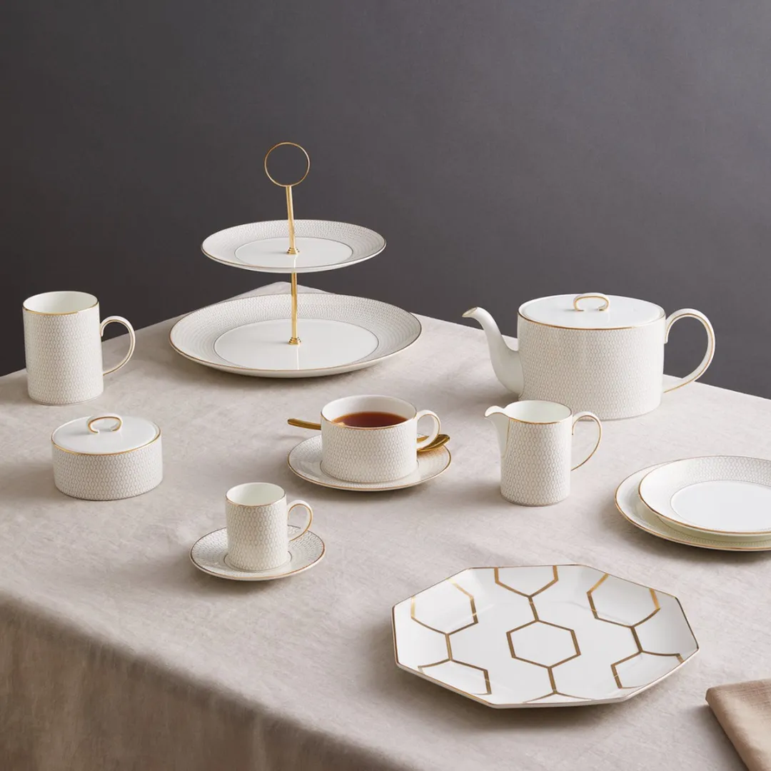 Wedgwood Dinerbord Arris 28cm - Wit
