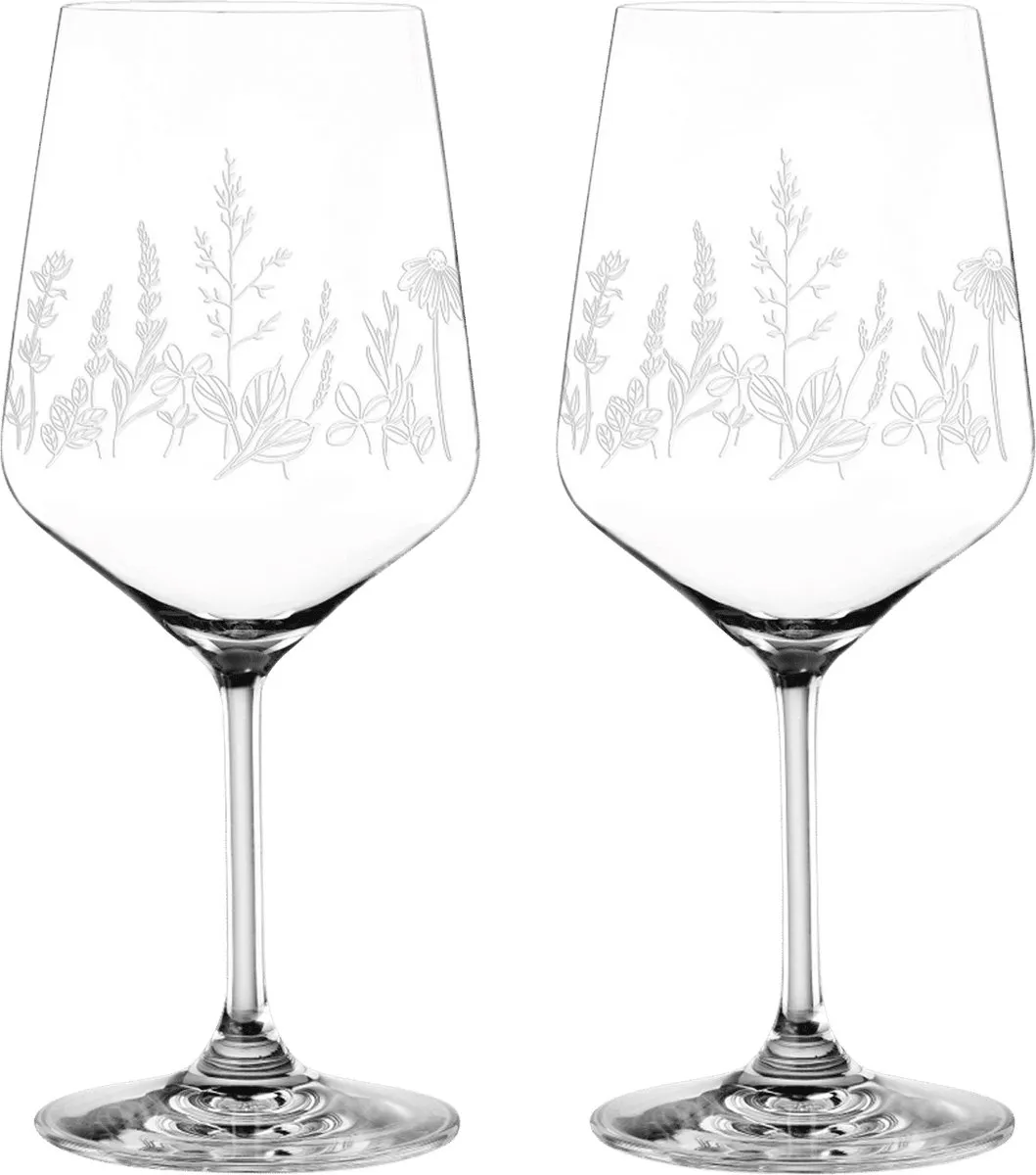 Nachtmann Tattoo Gin Tonic Glas 63 Cl Botanical Wit - 2 Stuks