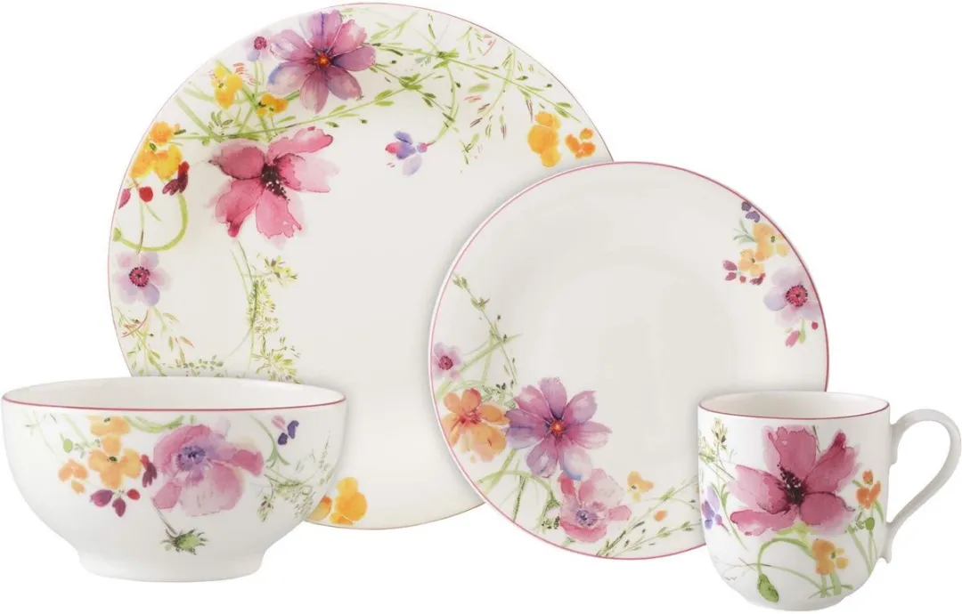 Villeroy & Boch Mariefleur Basic Startset 8-delig