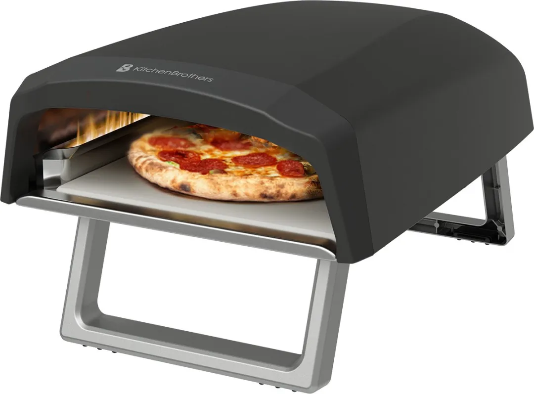 KitchenBrothers Pizzaoven Gas PFAS- & BPA-vrij KB1004106