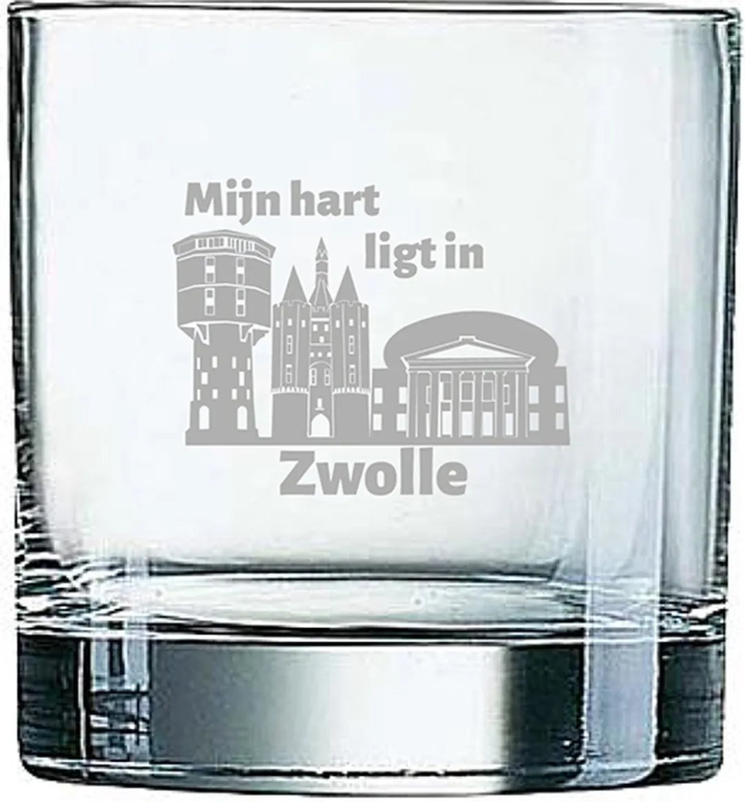 Arcoroc Gegraveerd Whiskeyglas 38cl