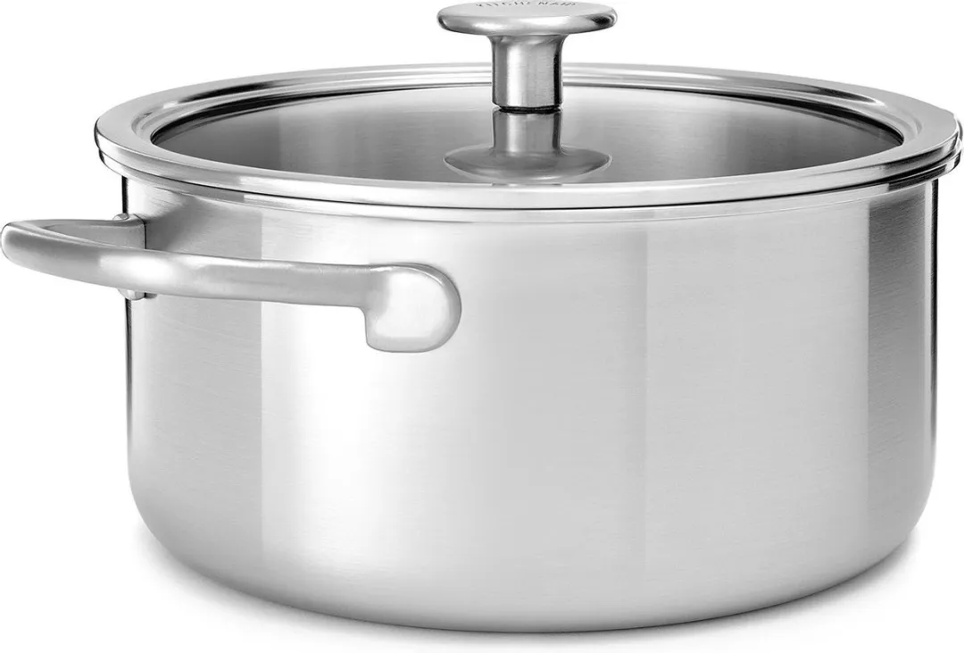 KitchenAid Multi-Ply RVS Kookpan 20cm